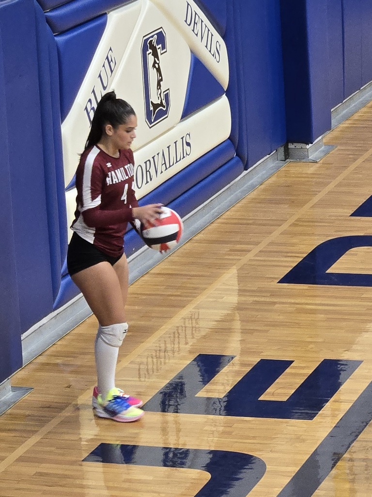 volleyball against corvallis