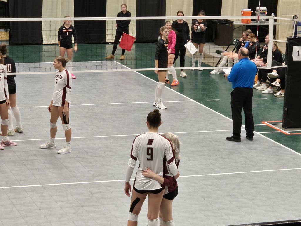 hamilton high school volleyball team