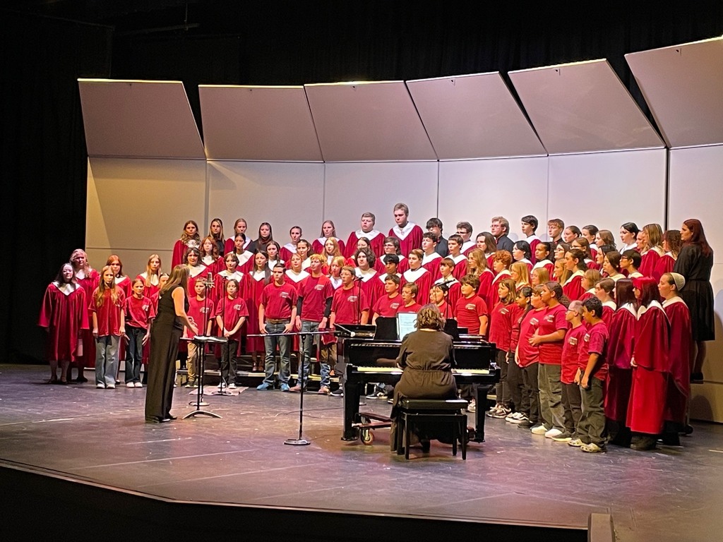 middle school & high school choir concert