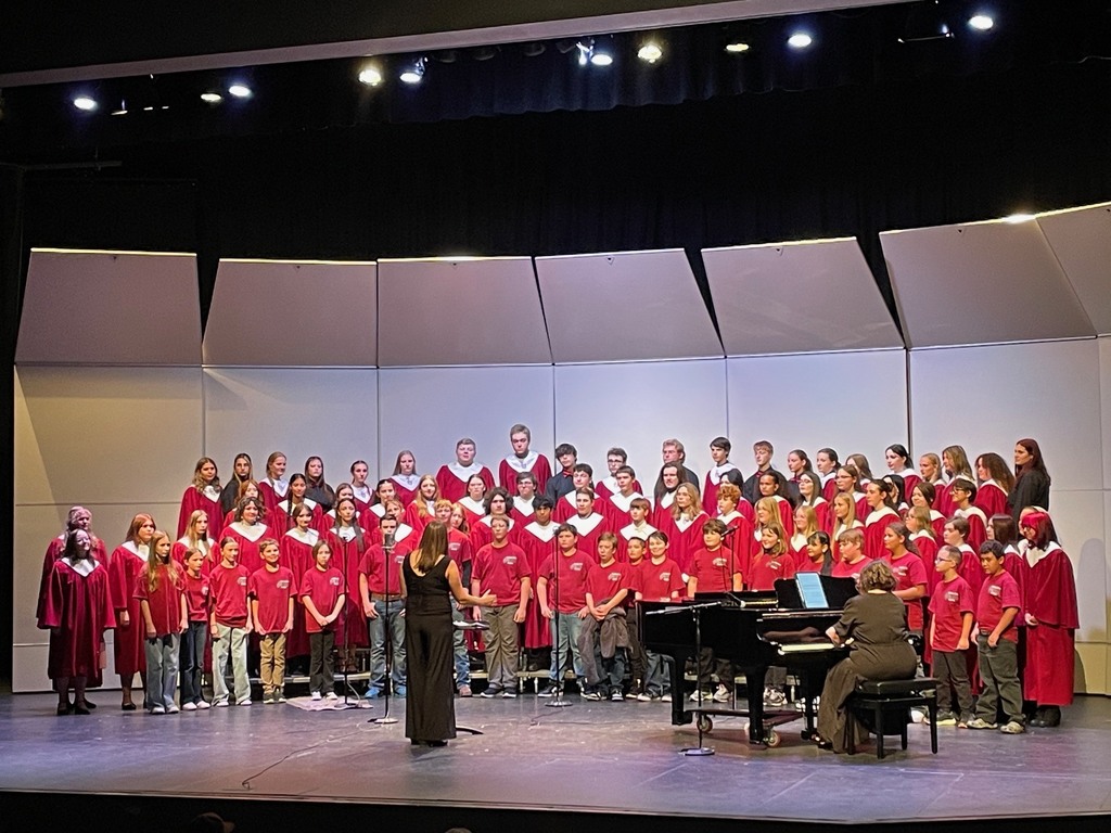 middle school & high school choir concert