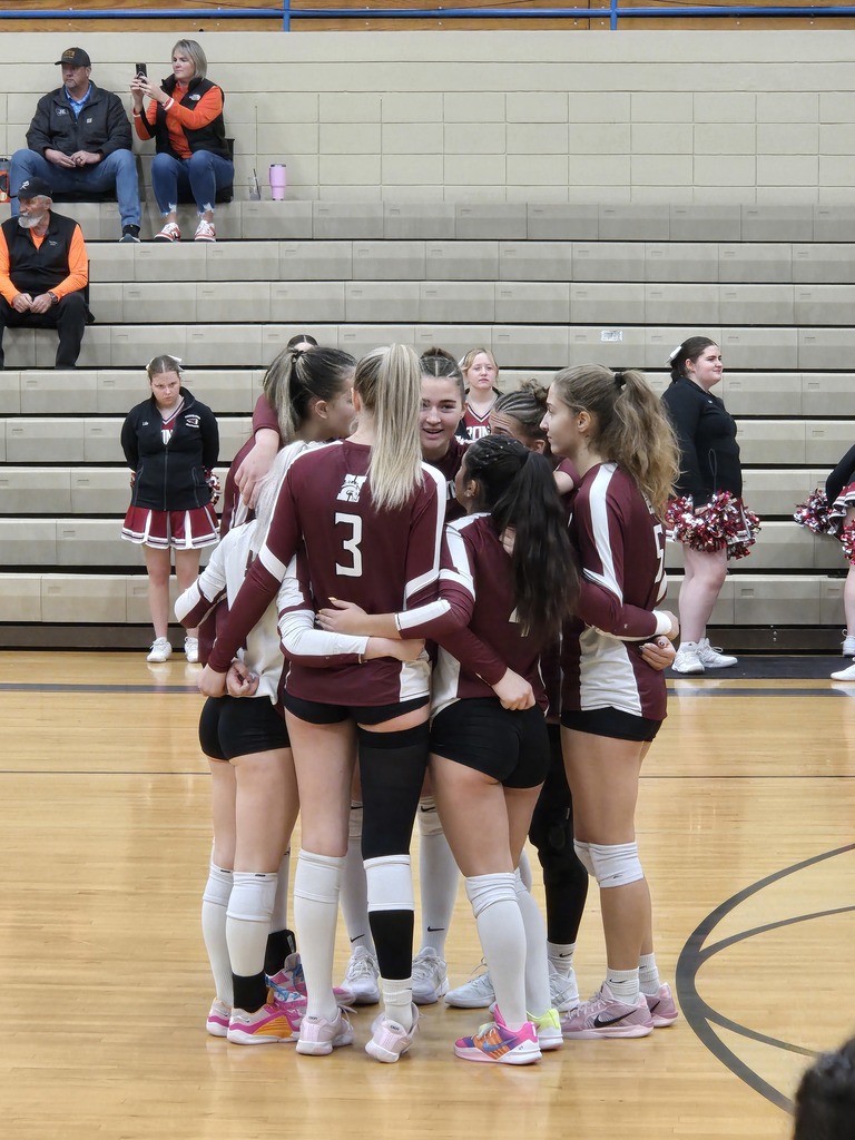 the hamilton high school volleyball wins 2nd place at the western class A divisional tournament