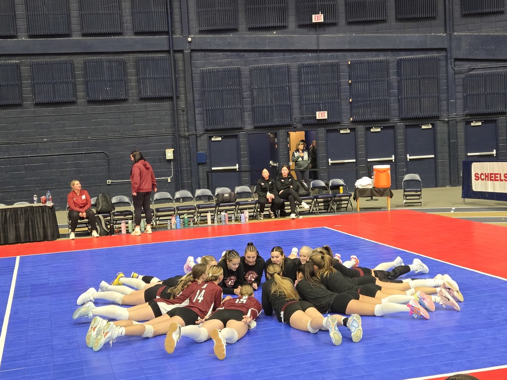 Hamilton high school volleyball team playing against the Laurel locomotives in the 1st round of the state tournament at Montana State University