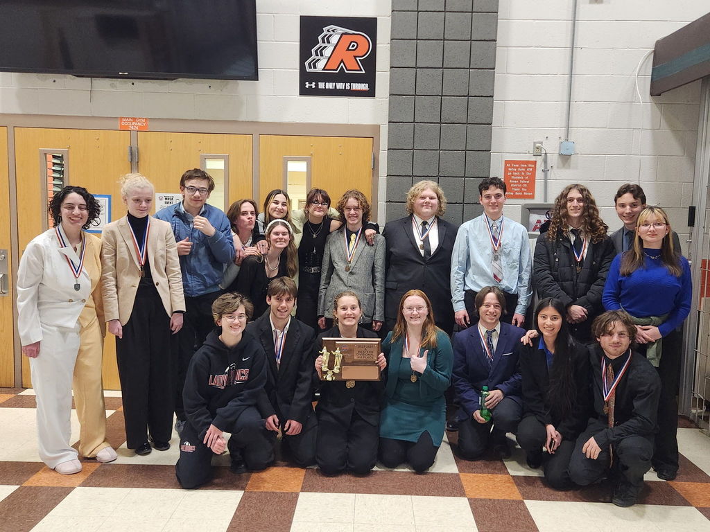 Hamilton high school speech & debate place 3rd at the divisionals tournament in Ronanon Sat, Jan 24, 2026