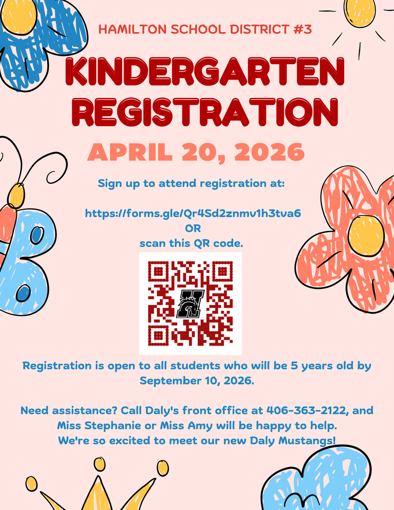 Daly elementary kindergarden registration is april 20, 2026.  Students must be 5 years old by Sept 10, 2026 to registr