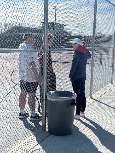 Hamilton high school tennis team