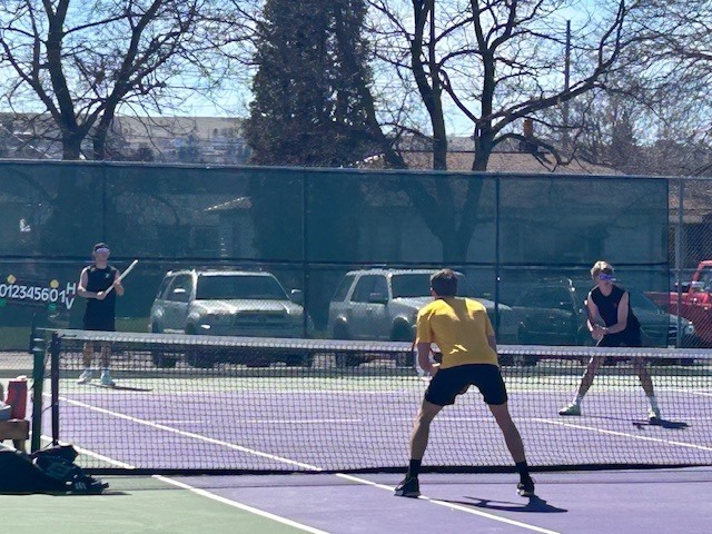Hamilton high school tennis team
