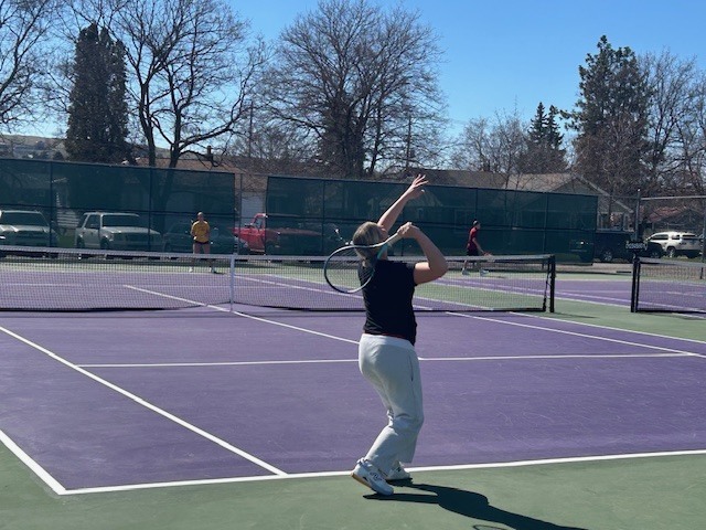 Hamilton high school tennis team