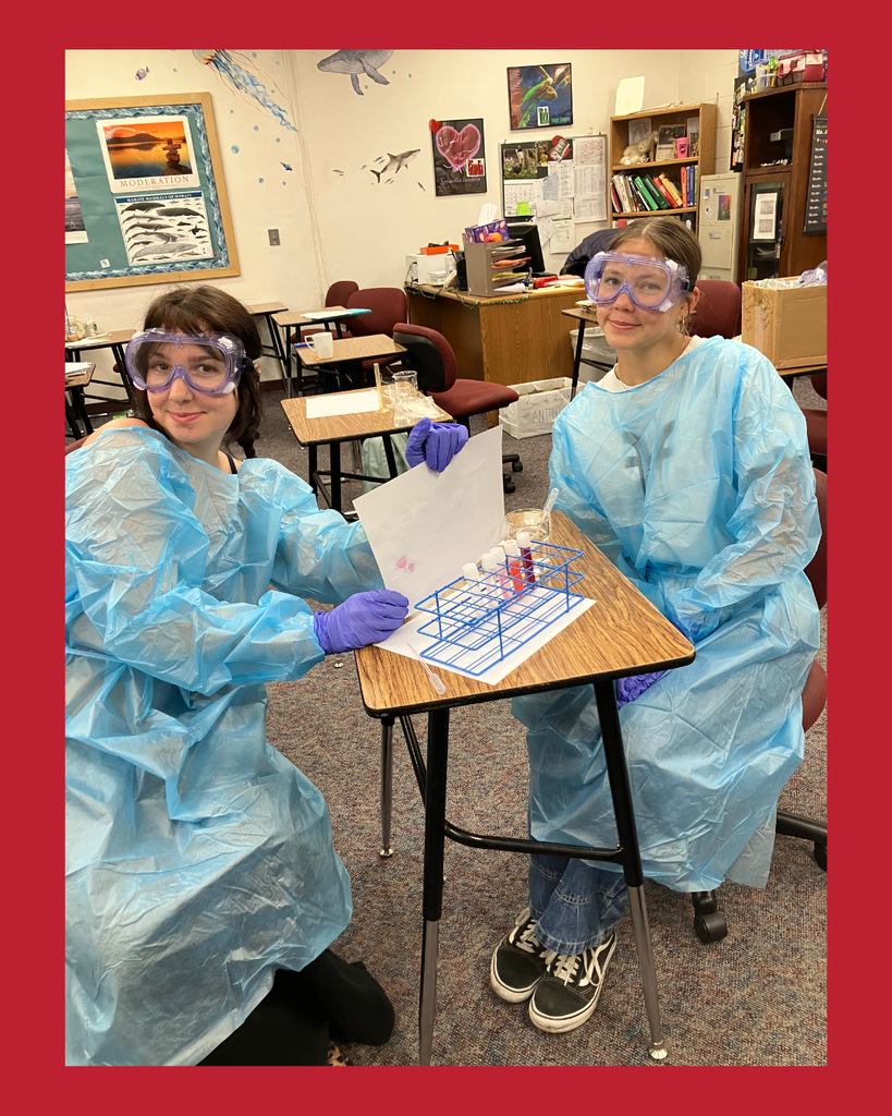 AP environmental students performing a serial dilution