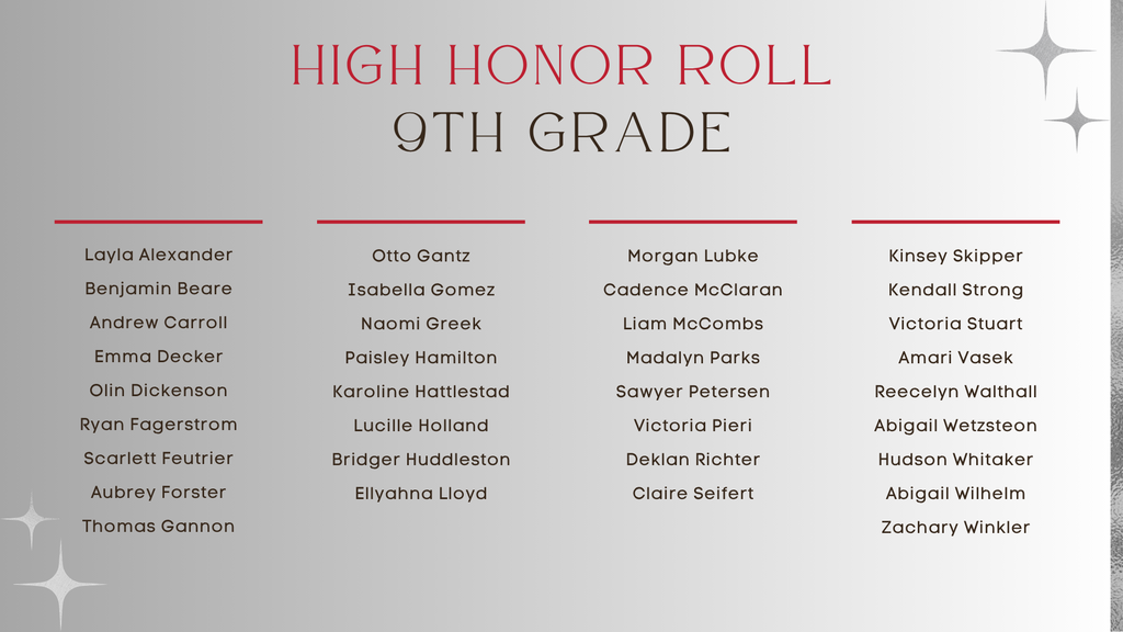 hhs honor roll 
