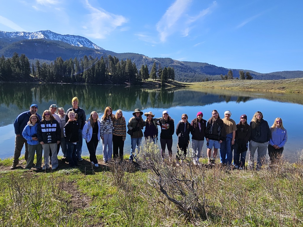 Hamilton High School's Classroom Without Walls visits Yellowstone National Park