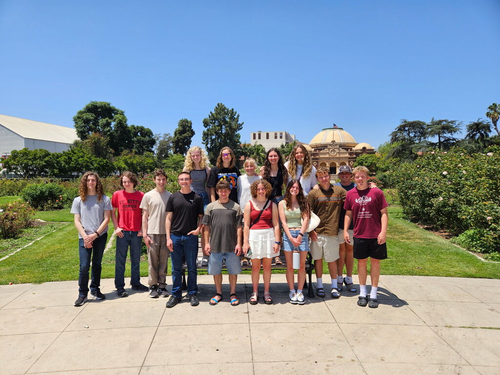 Hamilton High School Science Olympiad team competing at the national level competition