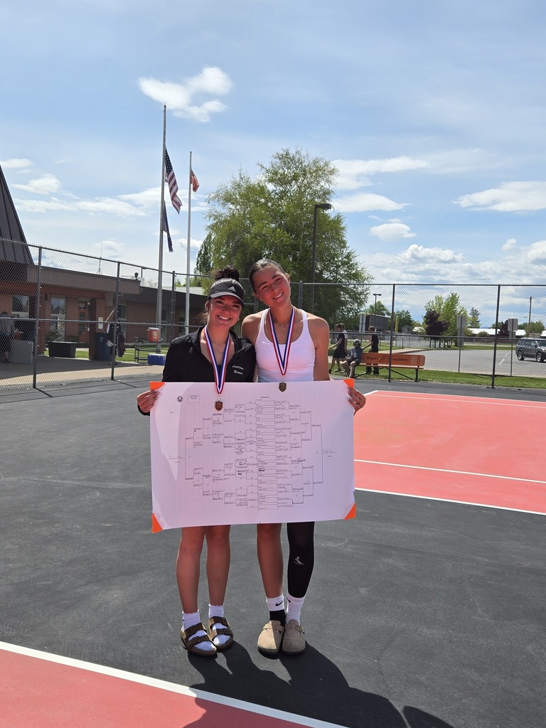 The Hamilton High School tennis team competes at the divisional tournament in Ronan, Mt