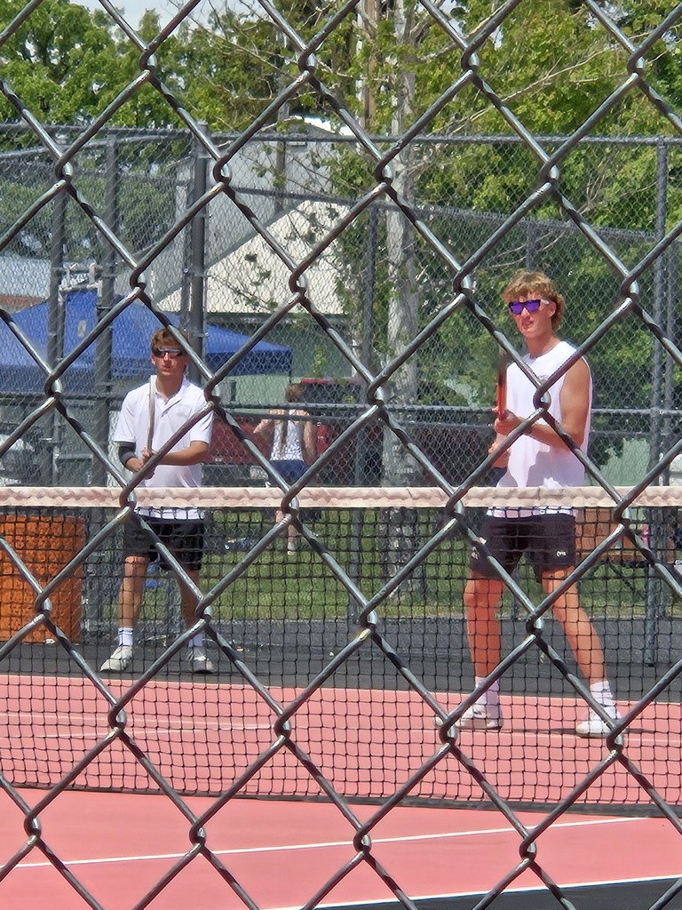 The Hamilton High School tennis team competes at the divisional tournament in Ronan, Mt