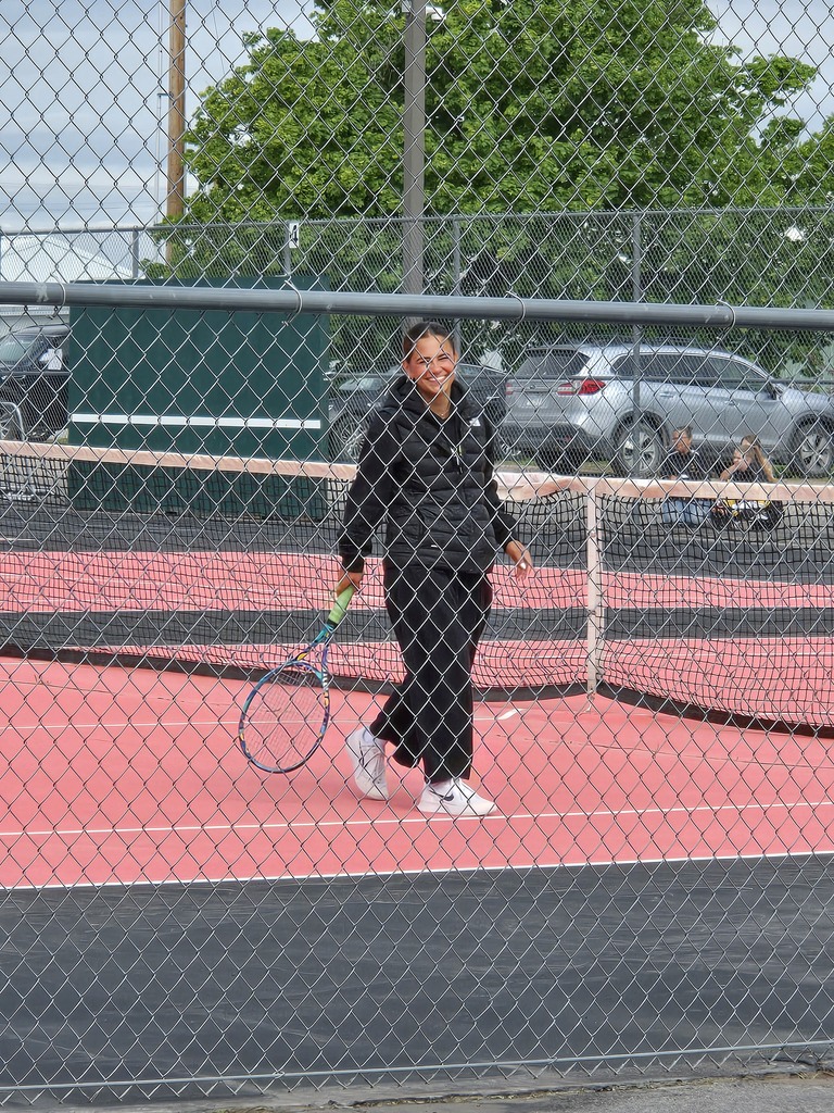 The Hamilton High School tennis team competes at the divisional tournament in Ronan, Mt