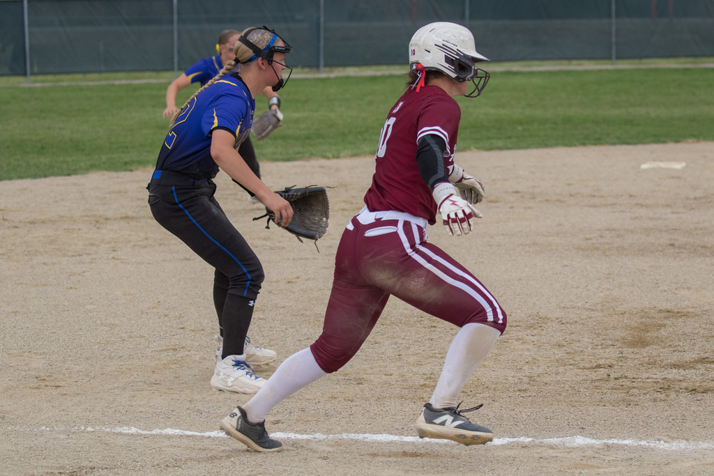 Hamilton High School Softball team competes in the quarterfinal round of the 2026 state tournament in Hamilton, MT