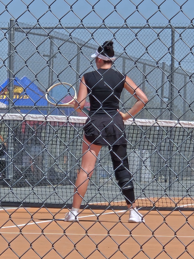 The HHS tennis team competes in the state tournament in Hardin, MT