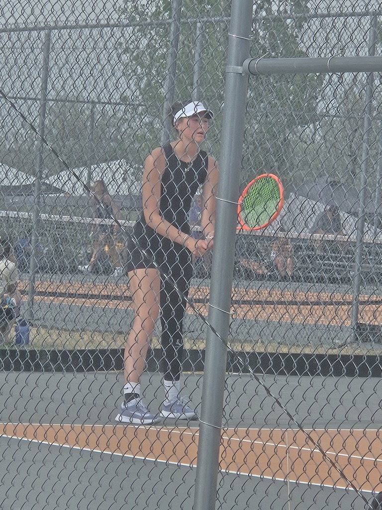 The HHS tennis team competes in the state tournament in Hardin, MT