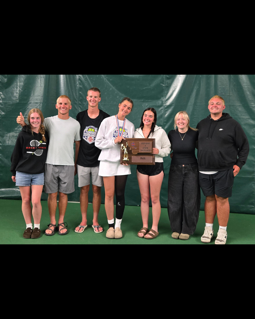 The Hamilton High School girls tennis team took 3rd place at state and Ciara Hanley took 1st place overall at girls singles