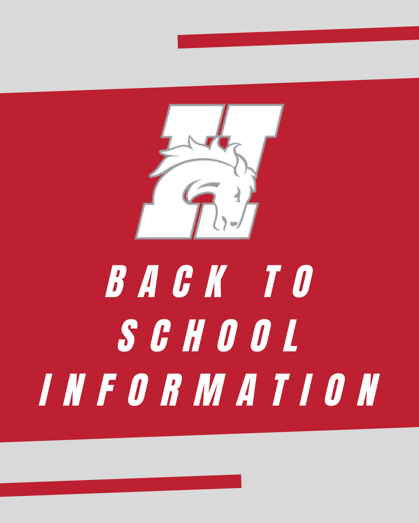 Back to school information