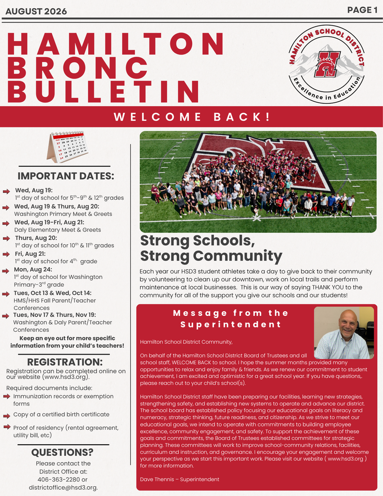 August 2026 Bronc Bulletin page 1