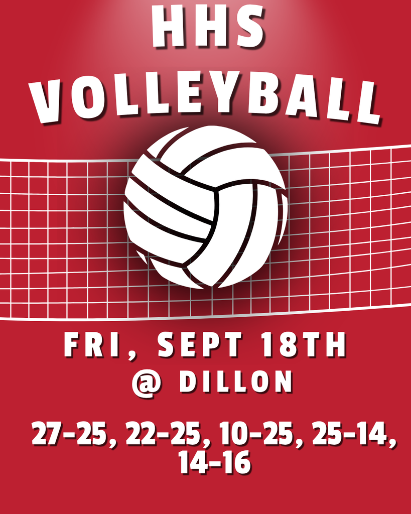 hhe volleyball, fri, sept 18th @ dillon, 27-25, 22-25, 10-25, 25-14, 14-16