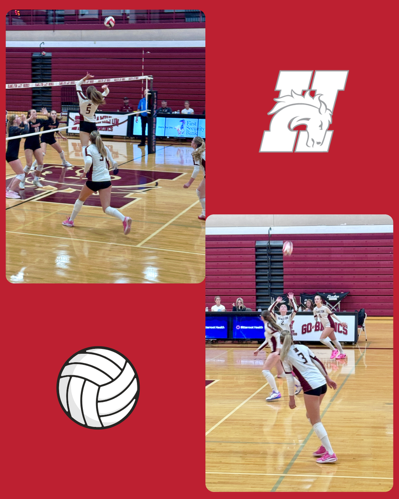 hhs volleyball vs frenchtown