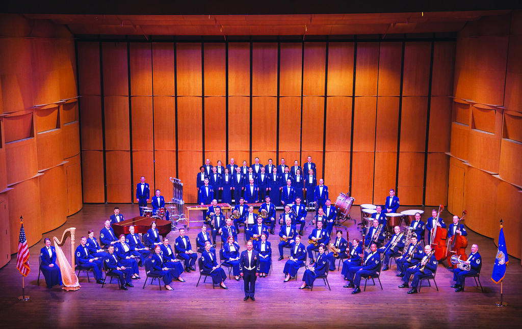 photo of the us air force band