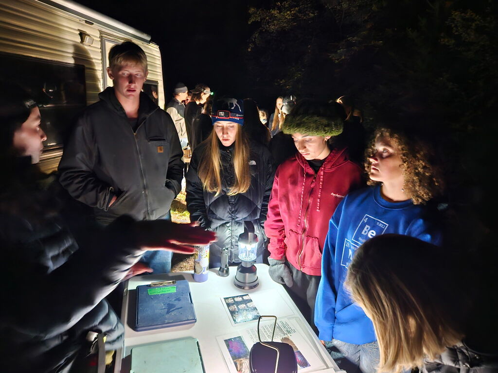 CWW owl banding field trip