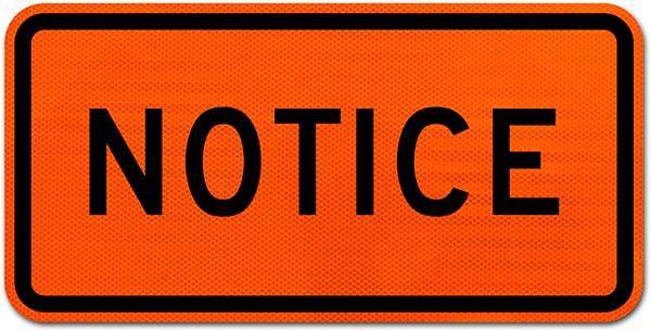 notice