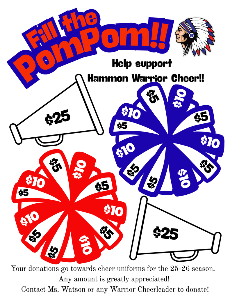 Pom Pom Fundraiser