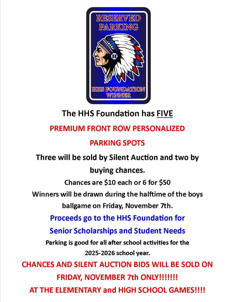 Parking places on sale this Friday!