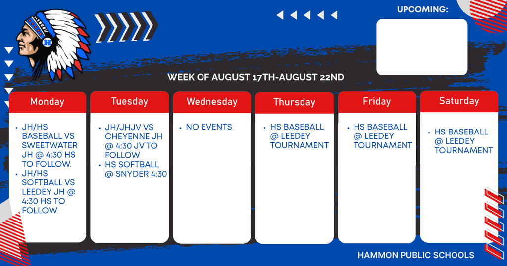 Weekly Events