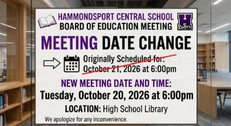October Board Date Change