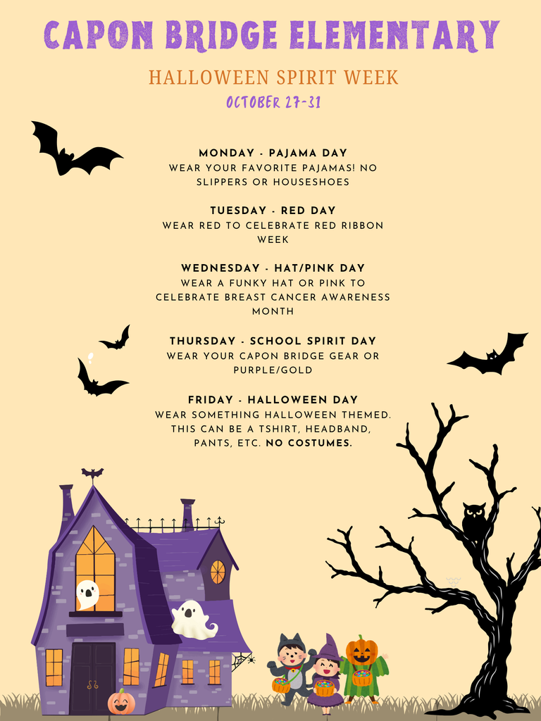 Halloween Spirit Week