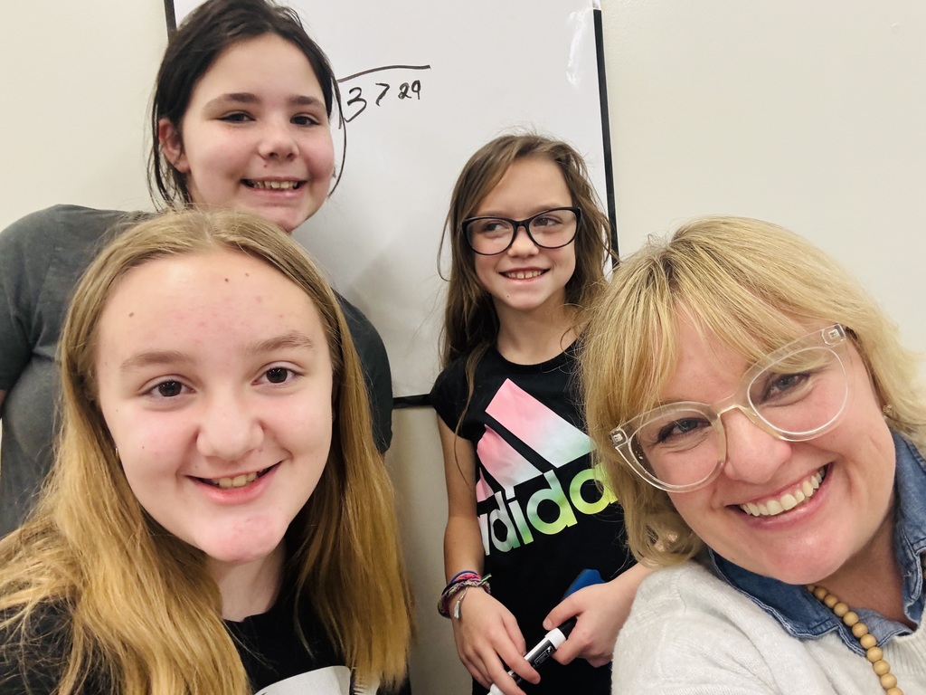 Dixie Shinglton, Kyleigh Long, Delilah Knight, and Mrs. Baroody