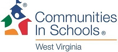 Communities In Schools West Virginia logo featuring a multicolored house icon and the words “Communities In Schools West Virginia.”
