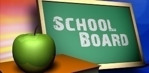 School Board with Apple Image