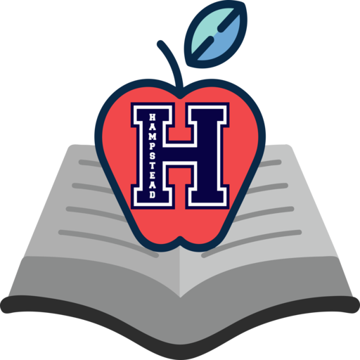 Hampstead logo of Apple on Book