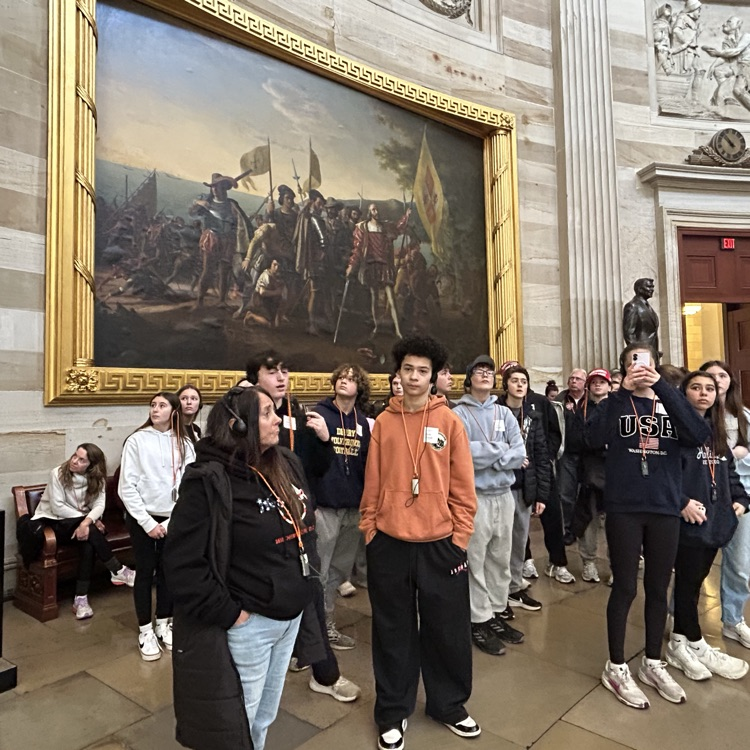 on the Capital Building tour