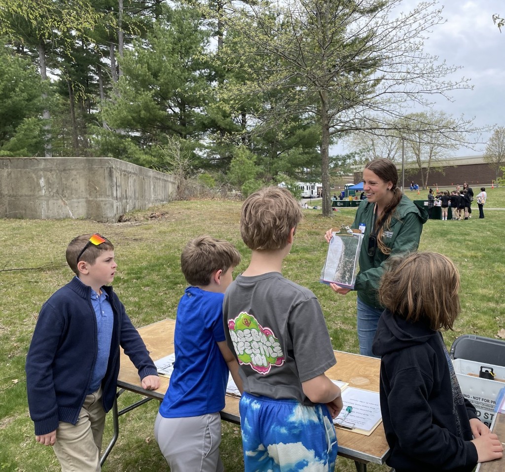 Students at the water festival