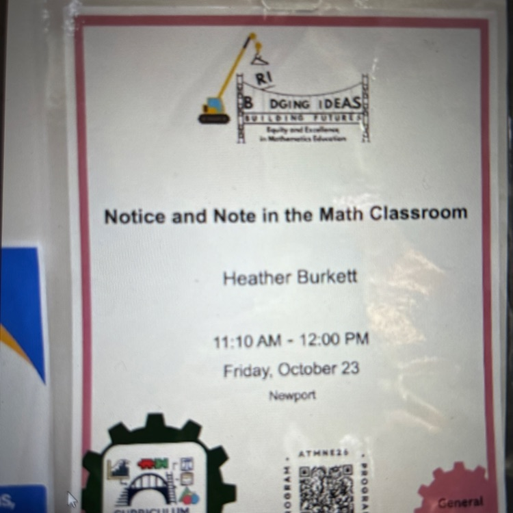 notice and note in the math class