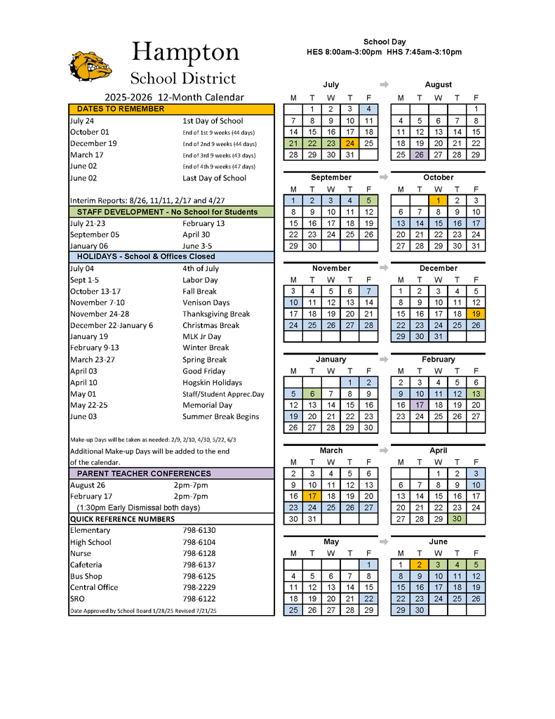 calendar