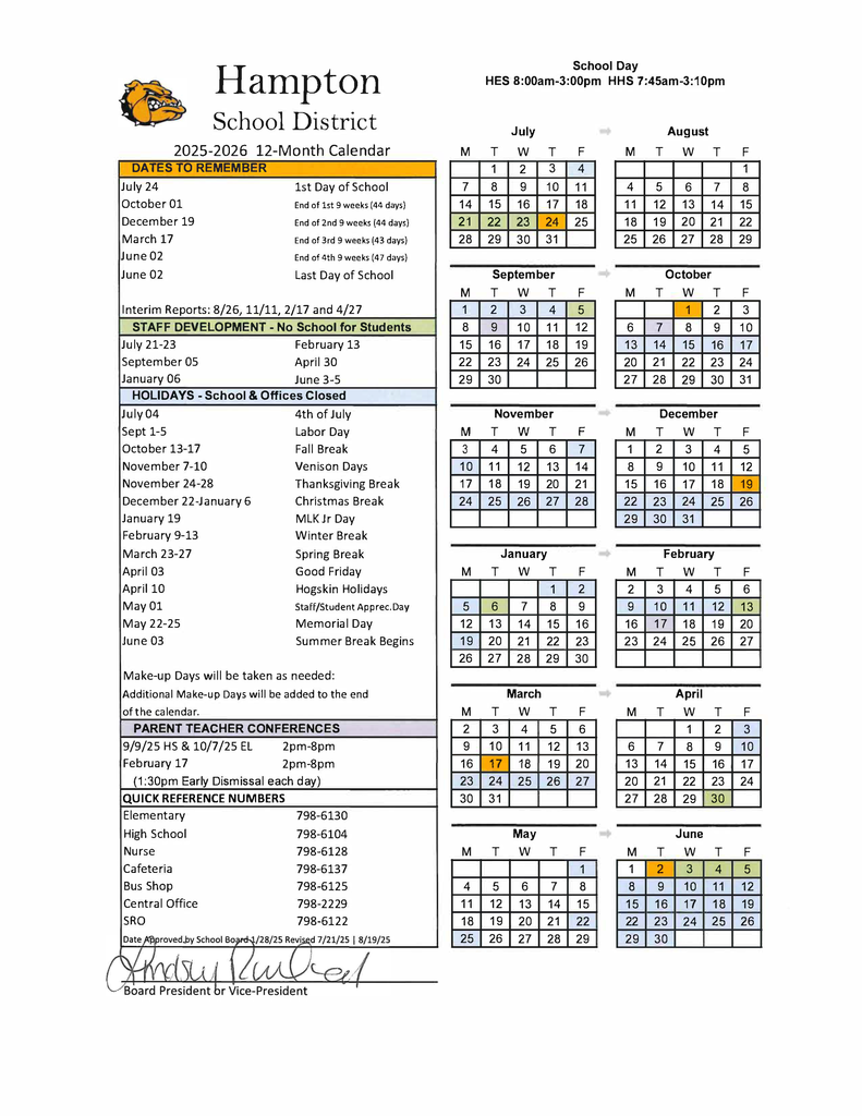 calendar