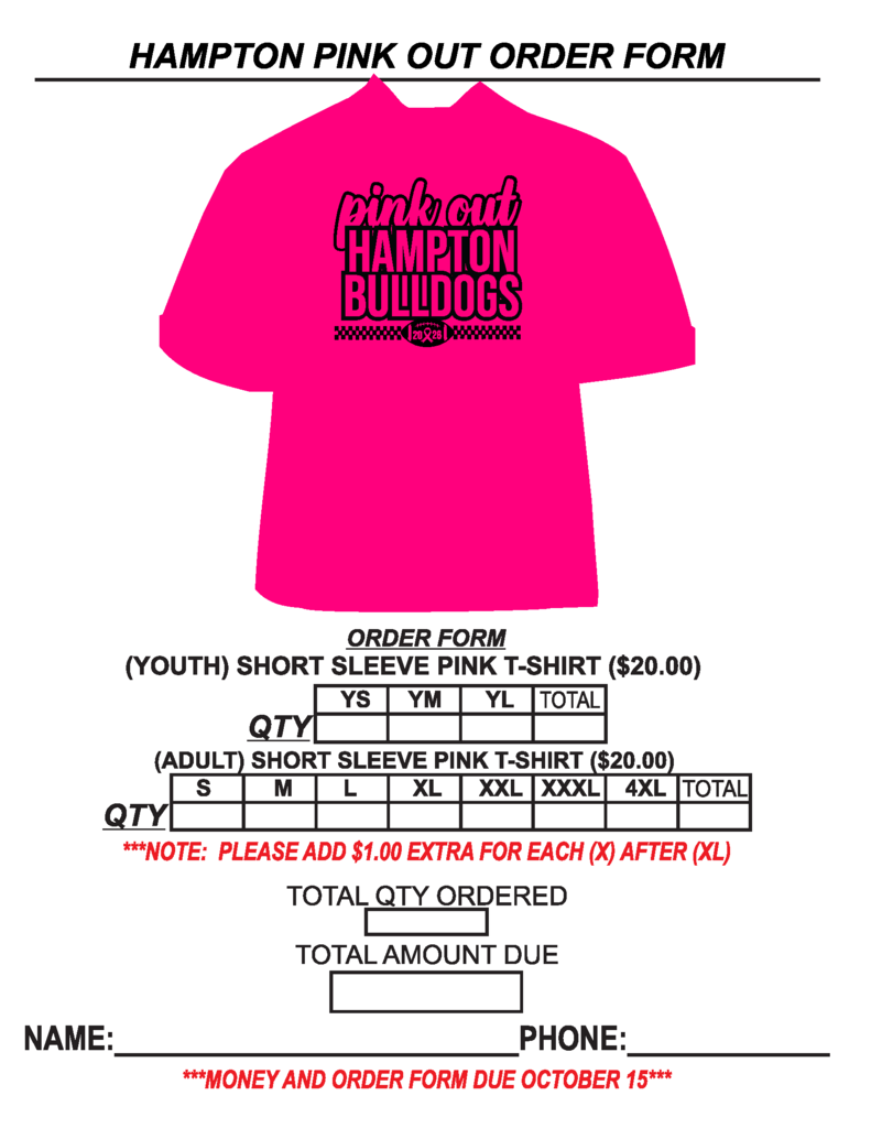 pink out