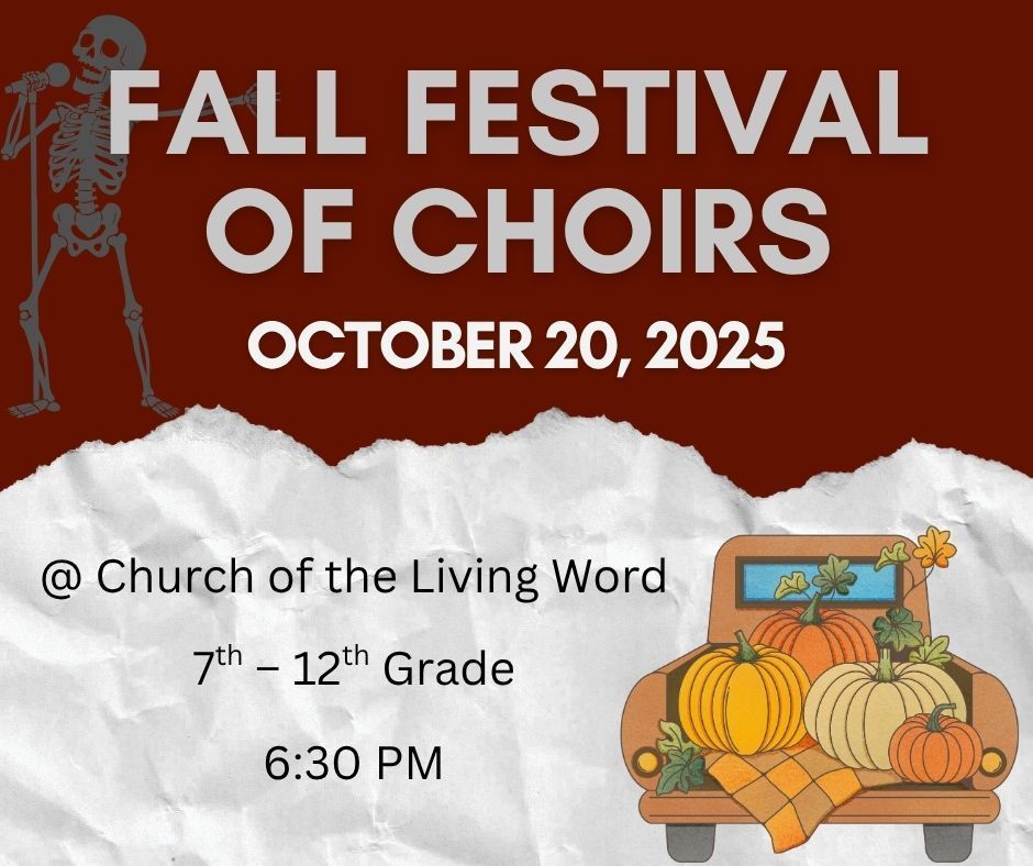 Fall Festival of Choirs (7th-12th Grade)