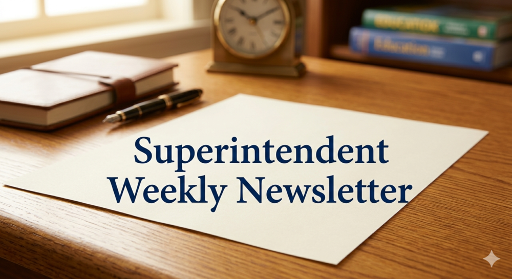 Superintendent Newsletter 5/8/26