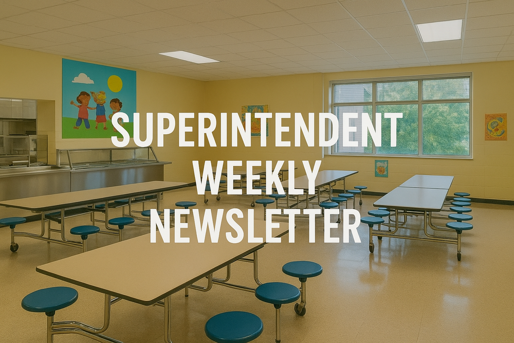 Superintendent Weekly Newsletter