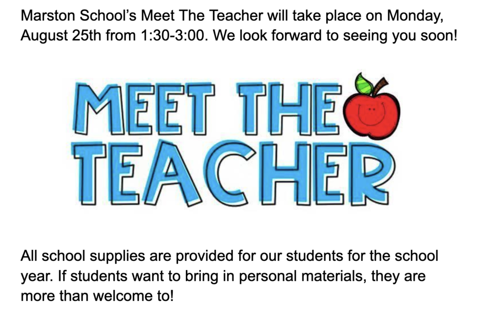Meet the Teacher