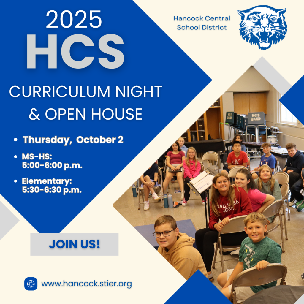 Curriculum Night Flyer 2025