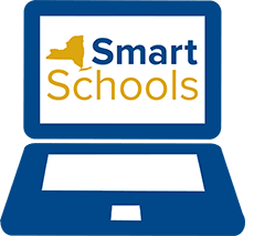 Smart schools NY written on laptop